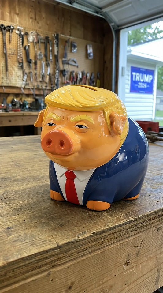 "Donald Quack" Piggy Bank