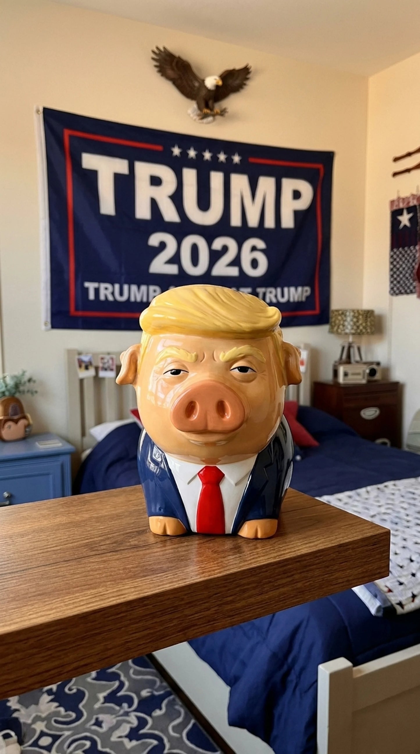 "Donald Quack" Piggy Bank